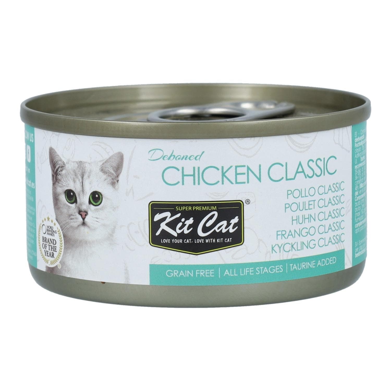 Kit Cat Deboned Wet Food Chicken Classic 80g