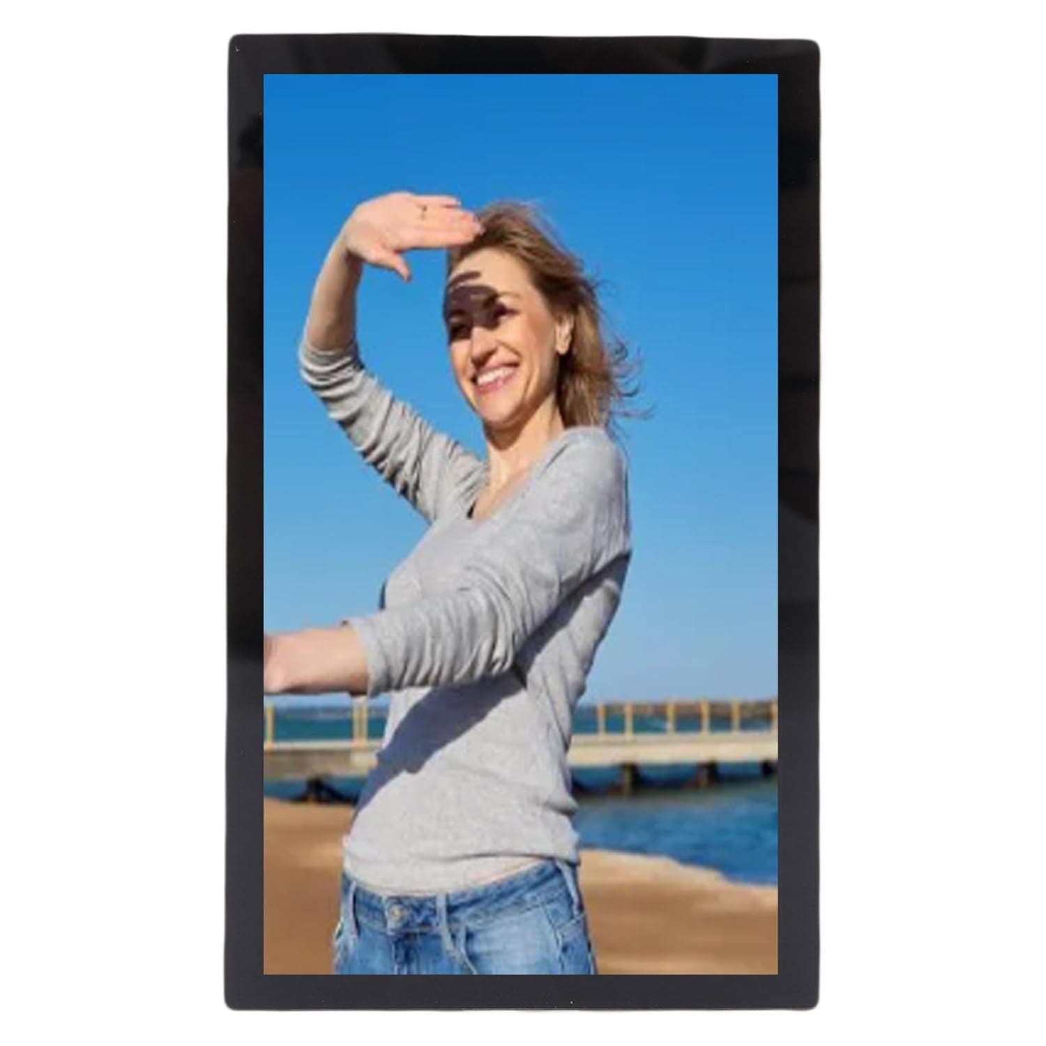 Phone Vlog Selfie Screen Magnetic Phone Back Camera Selfie Screen for Live Streaming Video Recording