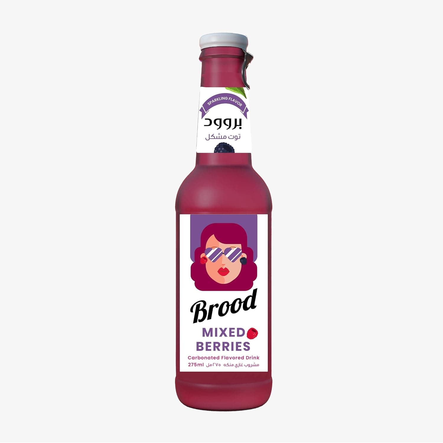 Brood Mixed Berries - Sparkling Drink 275 ML
