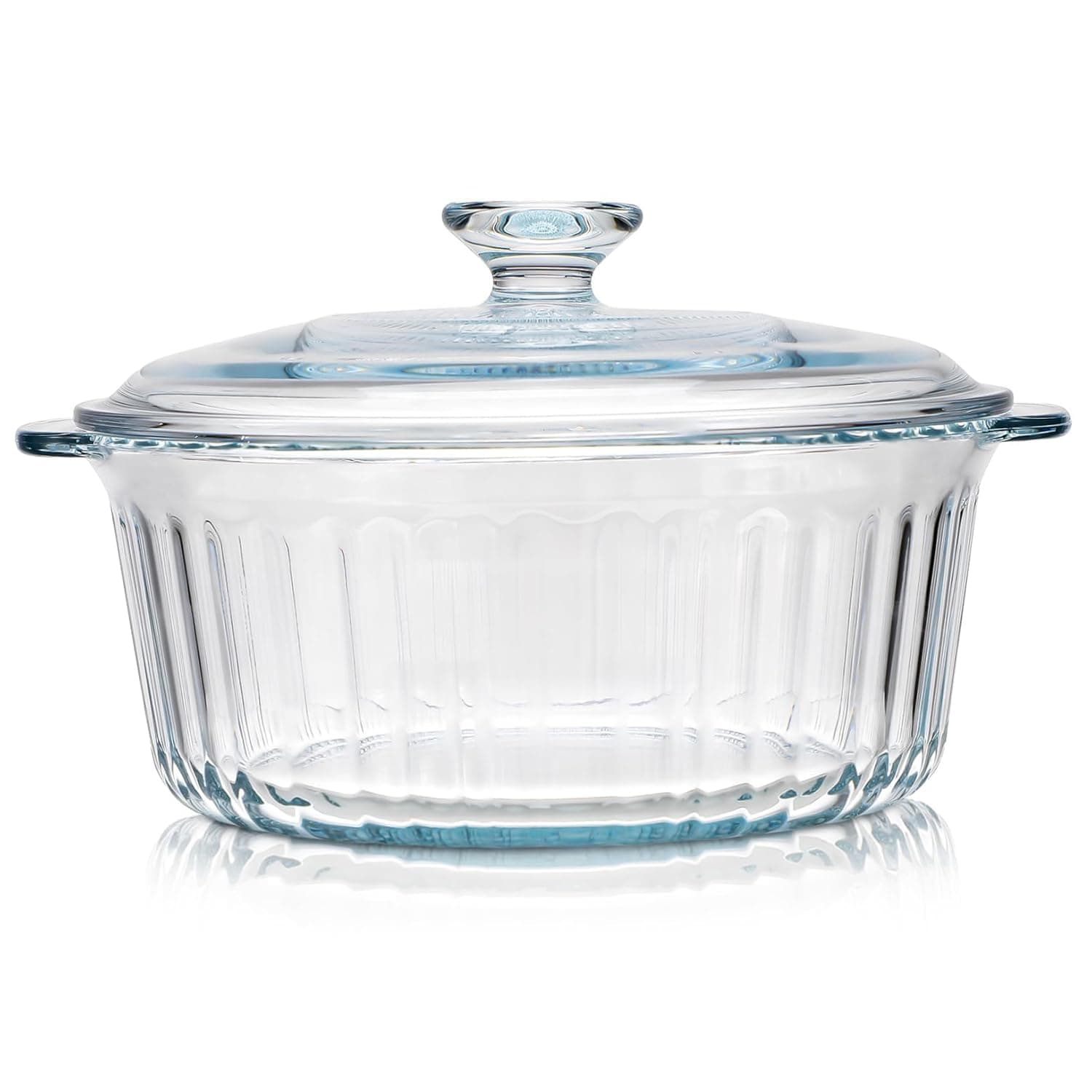 Glass Casserole Clear Pots for Cooking Clear Simmer Pot for Stove Baking Dishes for Oven Big Pots for Cooking Serving Bowls with Lids Glass Pot High Borosilicate Glass Transparent