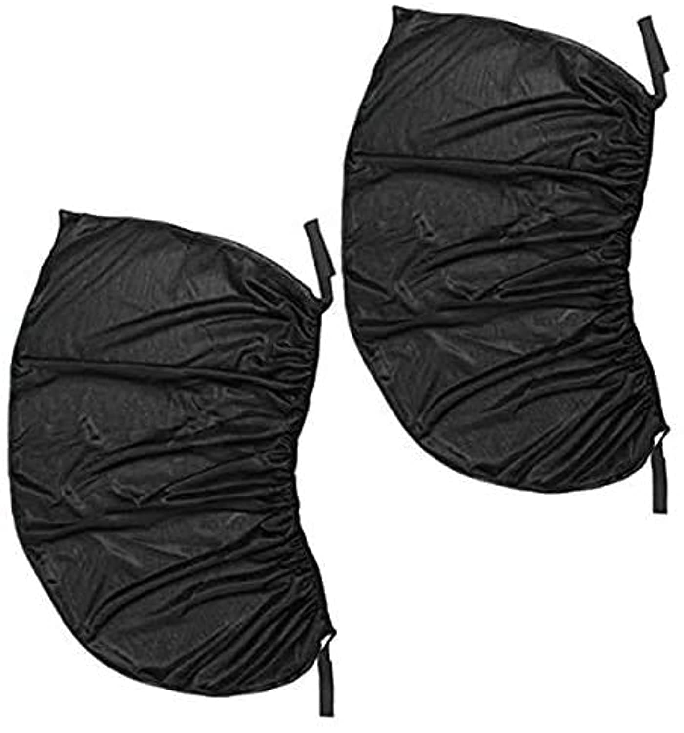 1 Pair Universal Fit Car Side Window Sun Shade For Baby And Kids, Black