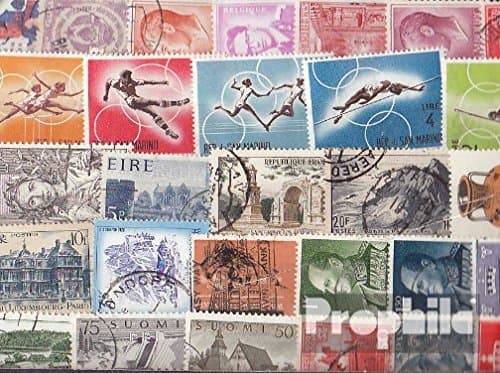 Prophila Collection Europe 300 Different Stamps Europe with Germany (Stamps for Collectors)