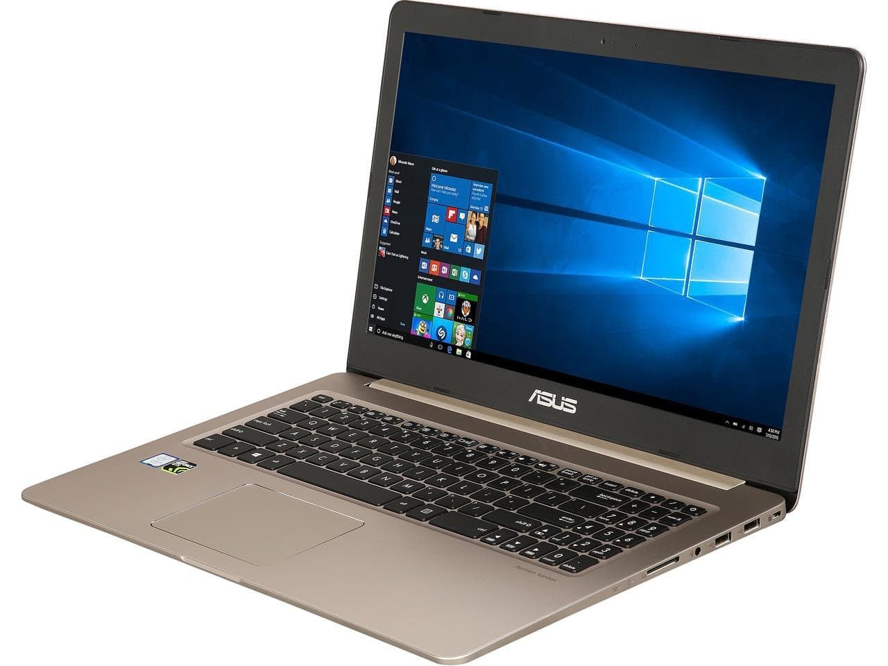 ASUS VivoBook Thin and Light Gaming Laptop, 15.6" Full HD, Intel Core i7-7700HQ Processor, 16GB DDR4 RAM, 256GB SSD+1TB HDD, GeForce GTX 1050 4GB, Backlit Keys - M580VD-EB76