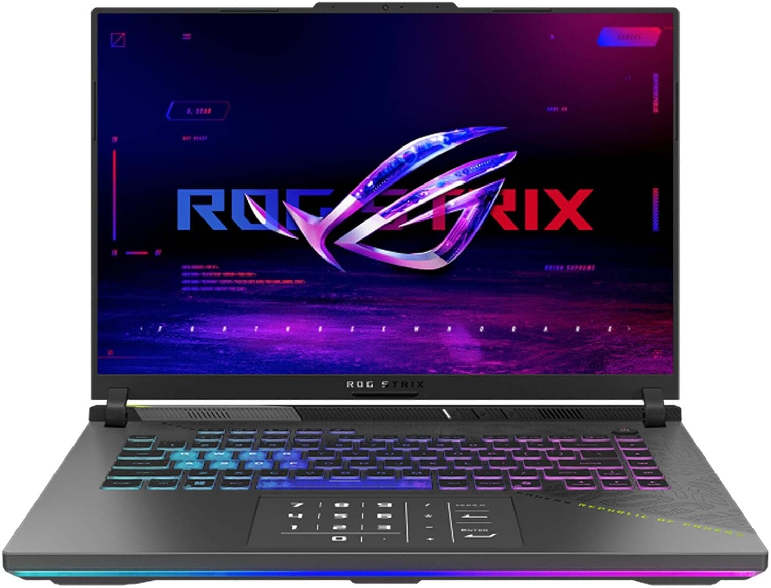 ASUS ROG Strix G16 2025 (Upgraded) ROG Strix 2025 Gaming Laptop, 16" FHD Display+165Hz, AMD Ryzen 9 9955HX, 16GB DDR5 RAM, 1TB SSD, NVIDIA GeForce RTX 5050 8GB, RGB Keyboard