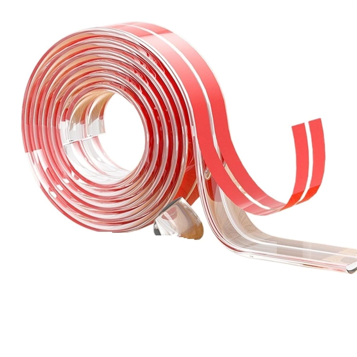 Corner Edge Table Protectors Children Safety 3/5Meter Transparent Protection Stripe Double-Side Tape Anti-Bumb Kid