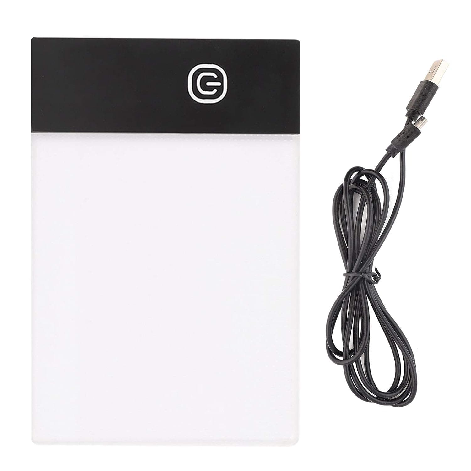 LED Light Board, Ultra Thin Portable Tracing Light Pad with Adjustable Brightness, Non-Slip Backing, for Drawing, Animation, and Art Craft, 8.5 x 13 cm
