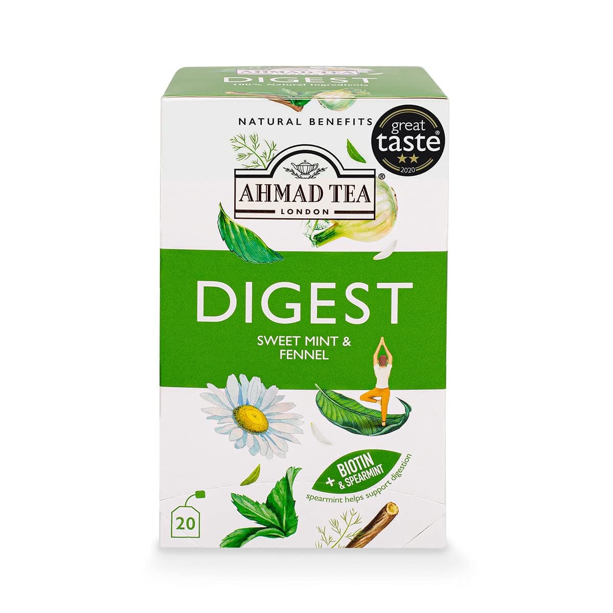 Ahmad Tea Sweet Mint & Fennel "Digest" Infusion - 20 Teabags
