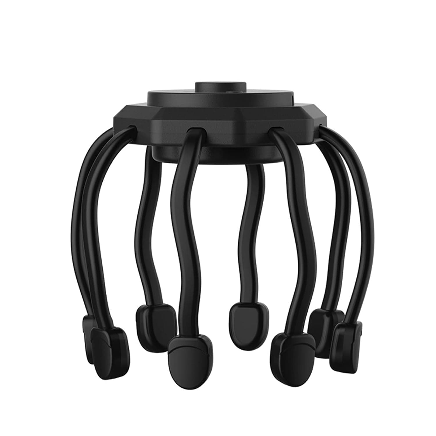 halamodo Portable Head Scalp Massager Handheld Cordless Electric Scalp Massager Multi-Modes Vibration Head Massager (Black)