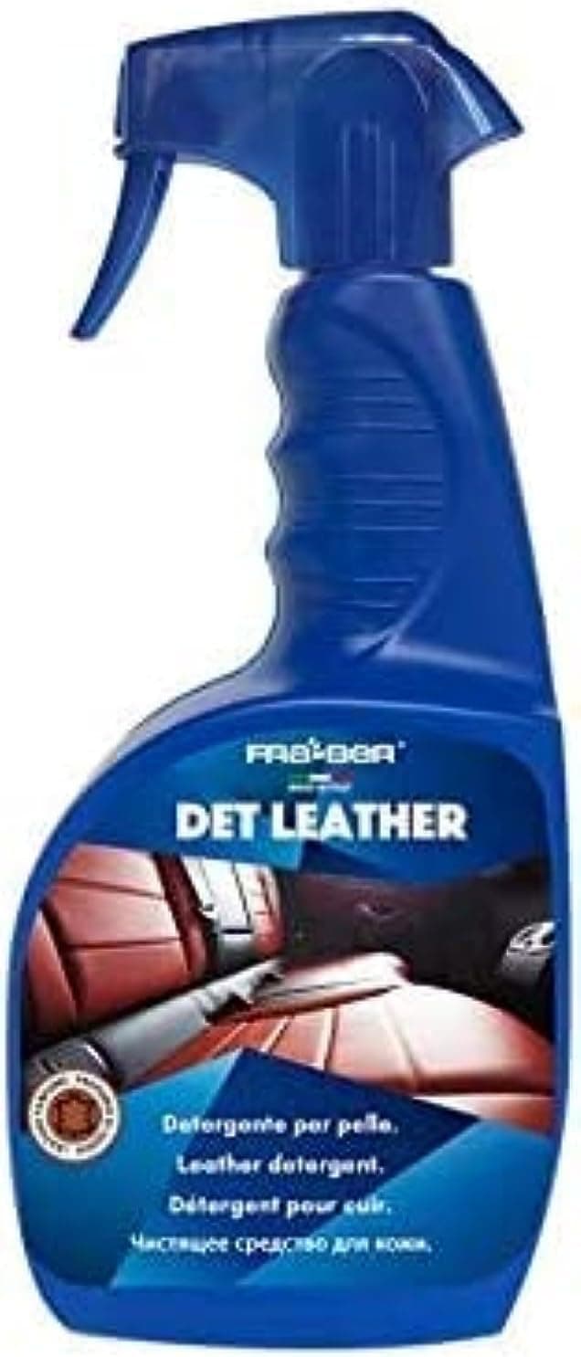 Italian Made Car Leather Cleaner and Moisturizer - Deep Cleaning, Ready-to-Use Safe for Seats, Steering Wheel, Saddle, Faux Leather & Natural Leather (1)