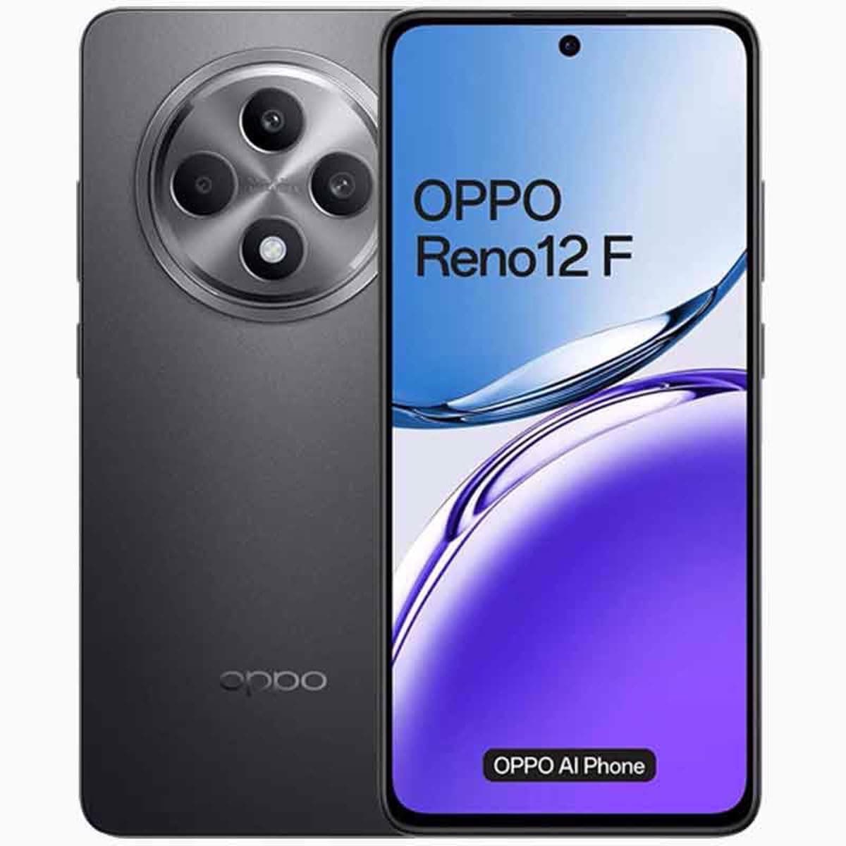 Oppo Reno12 F Dual-SIM 256GB ROM + 8GB RAM (GSM Only | No CDMA) Factory Unlocked 4G/LTE Smartphone (Matte Grey) - International Version