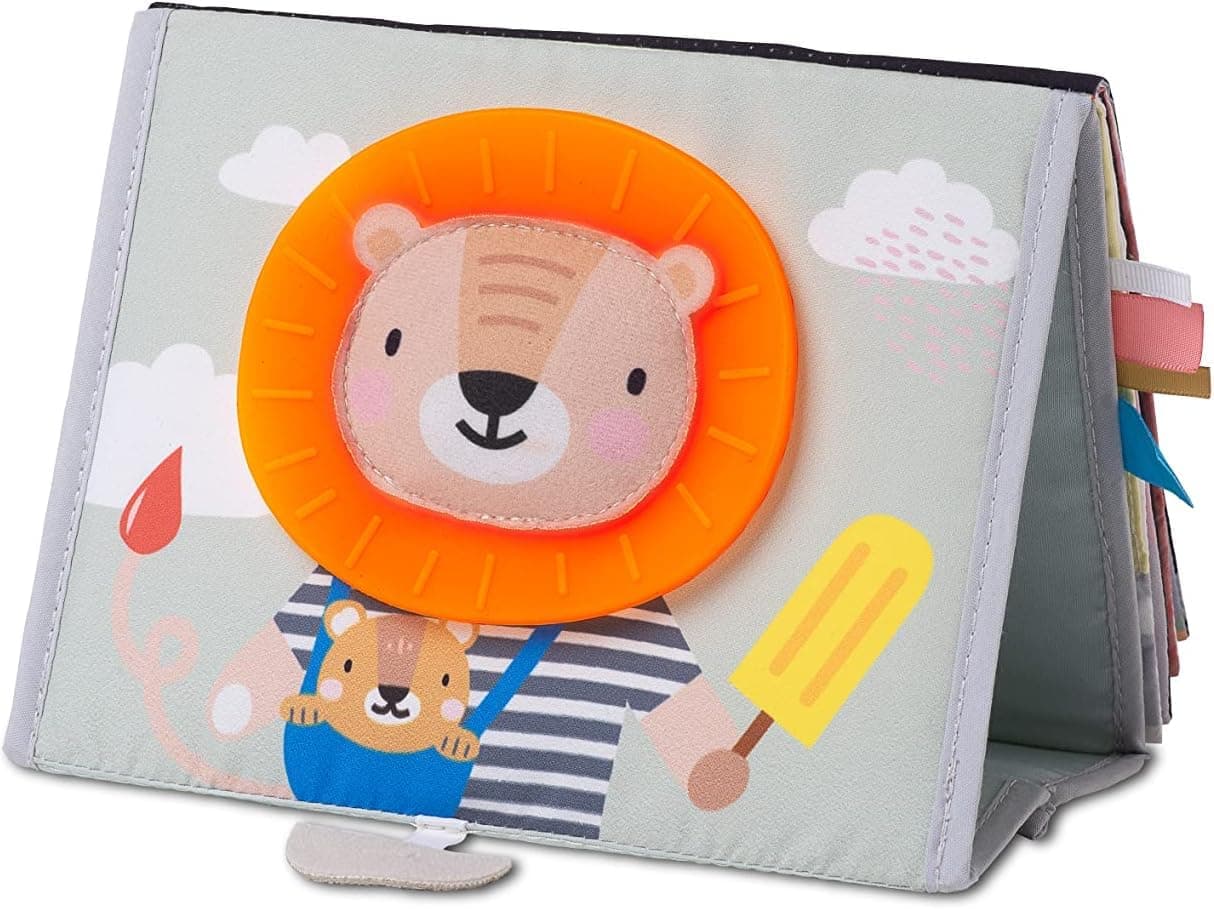 TAF Toys Savannah Tummy Time Book, Multicolor