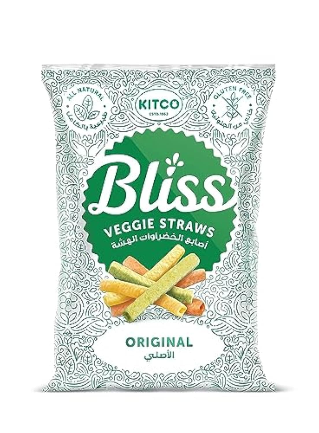 Kitco Bliss Original Veggie Straws Chips 135 g