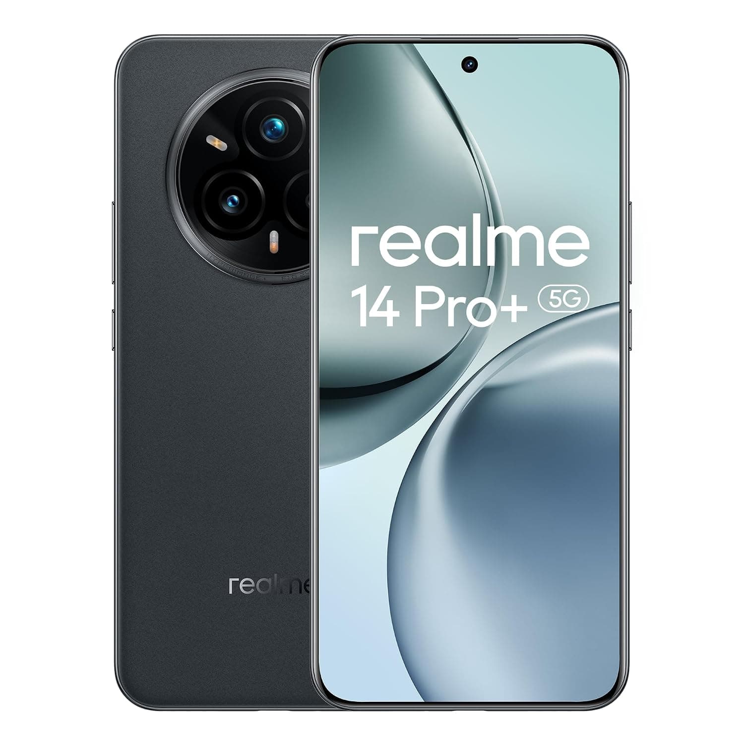 Realme 14 Pro+ Dual-SIM 256GB ROM + 8GB RAM (GSM Only | No CDMA) Factory Unlocked 5G Smartphone (Suede Grey) - International Version