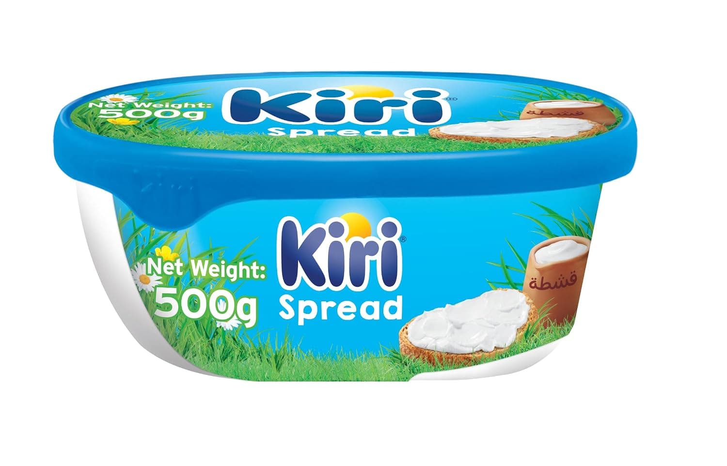 Kiri Easy to Spread Creamy Cheese Tub, 500 g