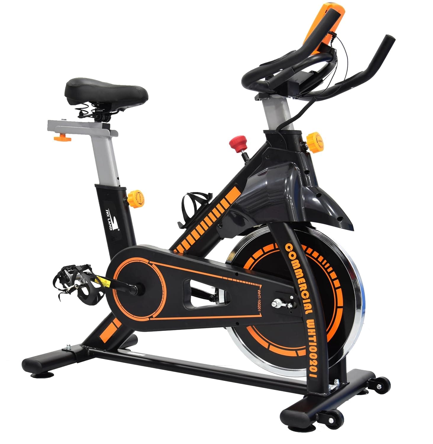 SKY LAND Fitness Spin Bike For Home Cardio And Strength Training Exercises With Height Adjustable, EM-1560-O