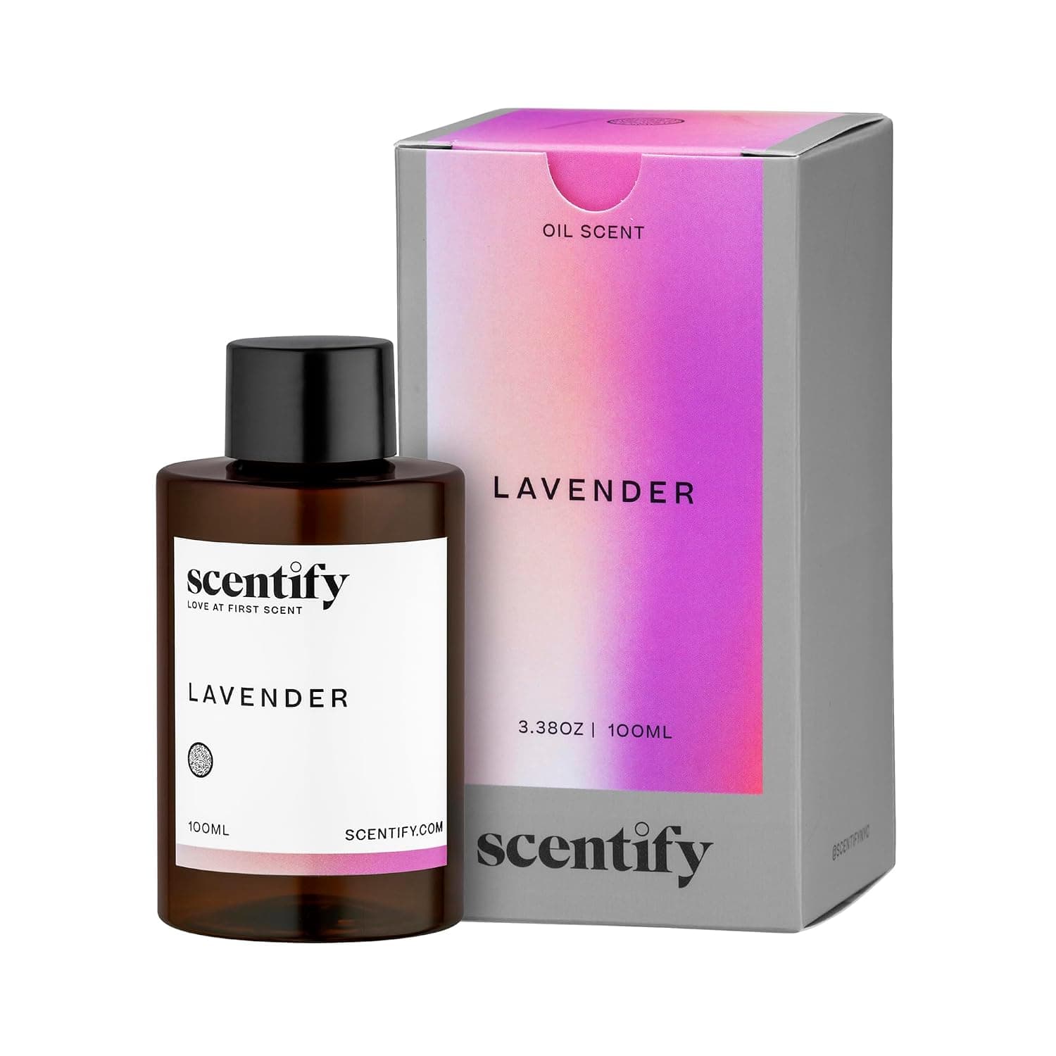 Lavender Musk Aroma Oil Scent for Diffusers by Scentify - Luxurious Aroma Oil with Bergamot, Vanilla, Cedarwood Scents - Relaxing Aromatherapy Non-Toxic & Pet-Friendly 3.4 oz