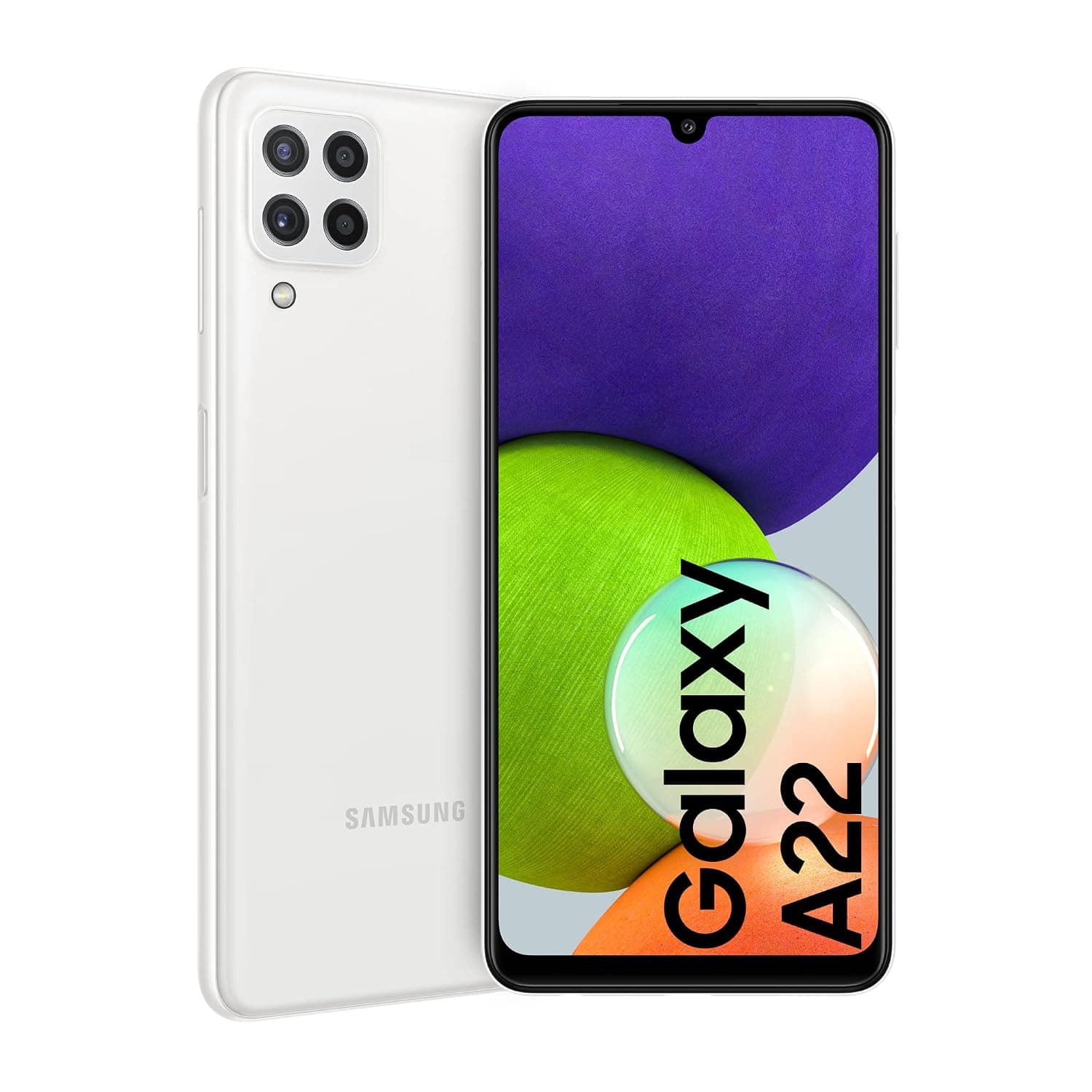 Samsung Galaxy A22 16.3 cm (6.4") Dual SIM 4G USB Type-C 4 GB 64 GB 5000 mAh White