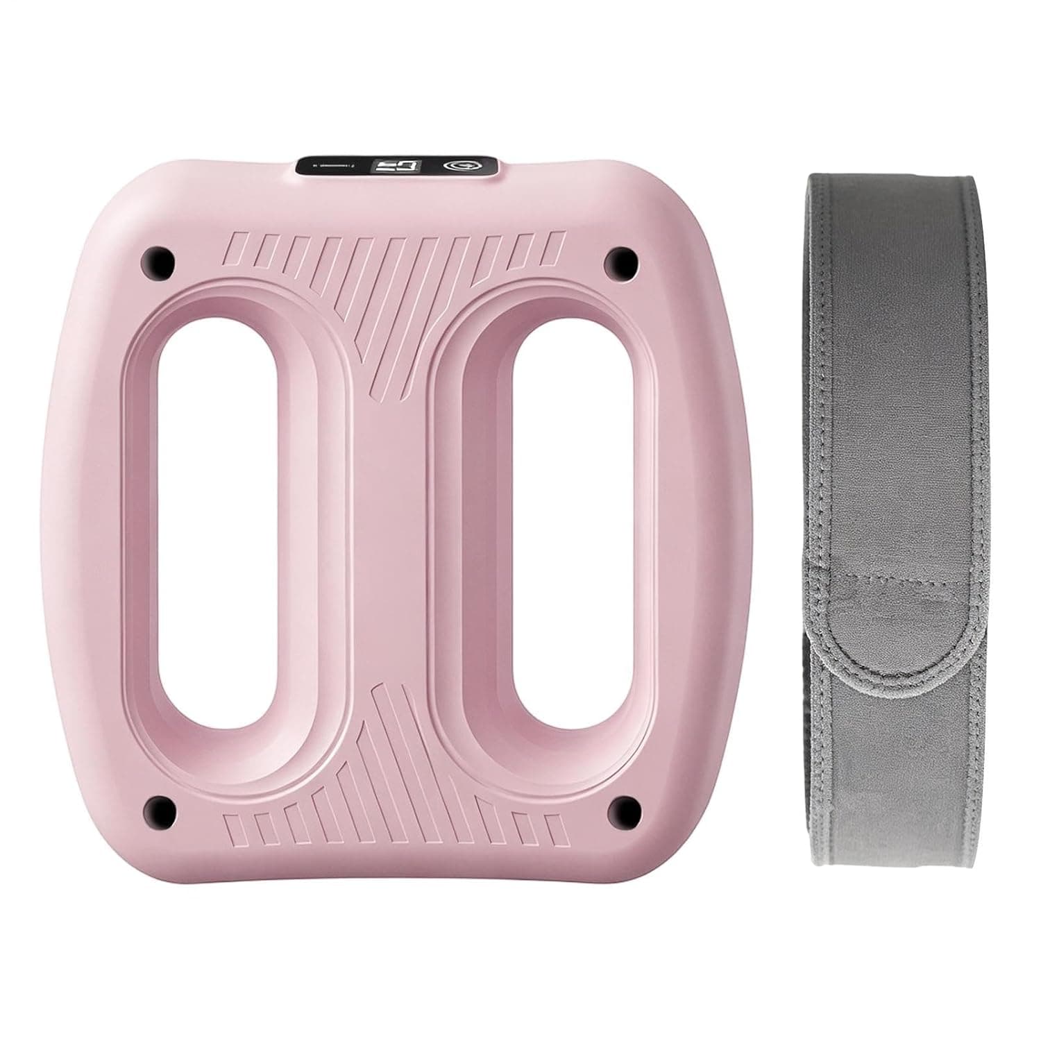 Fascia Ring Portable Cordless Rechargeable 5-Level | Women Fascia Massage Stimulator for Post-Recovery Fitness Exercise Relaxation Home Office Gym