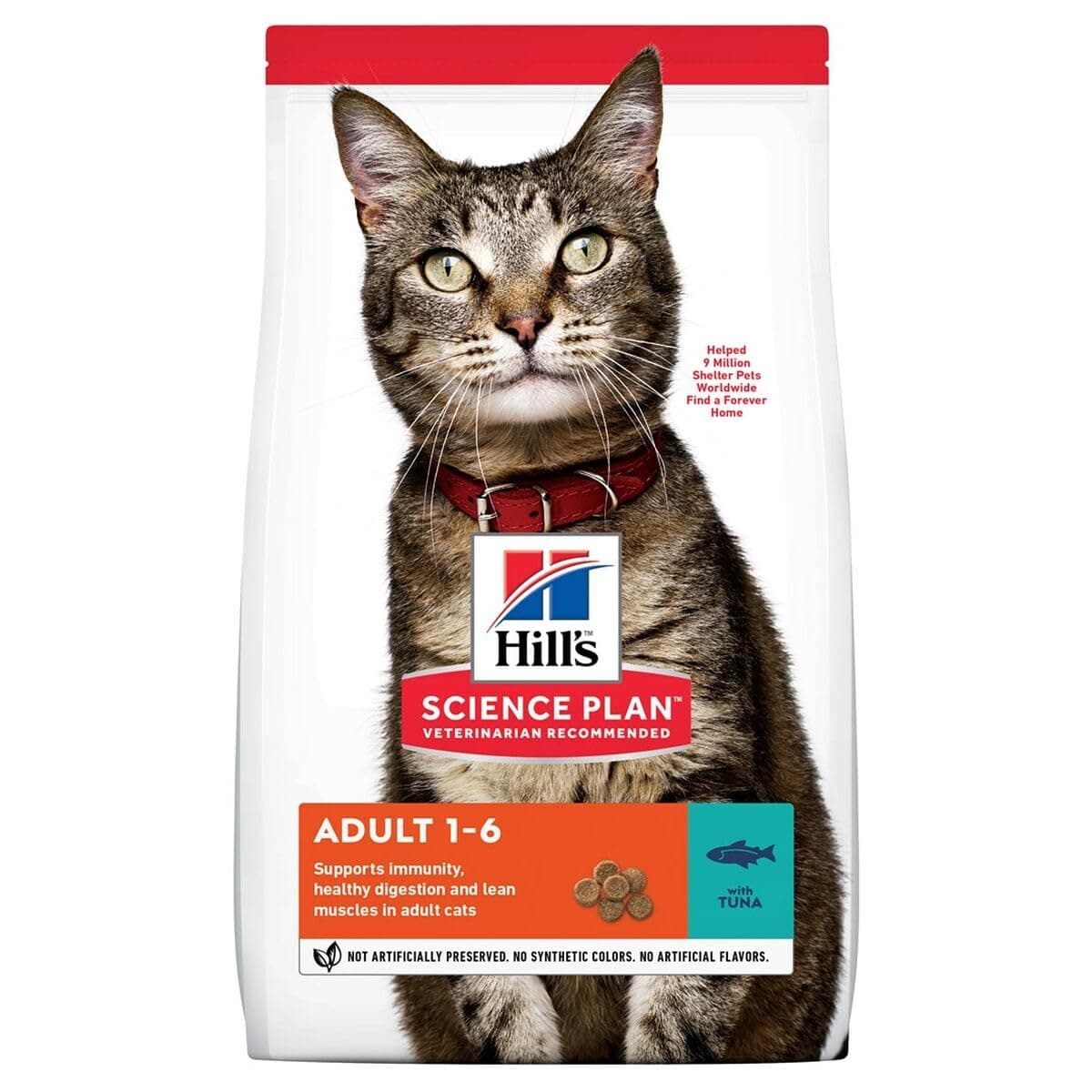 Hill's Science Plan Adult Cat Food with Tuna 3kg, 604075
