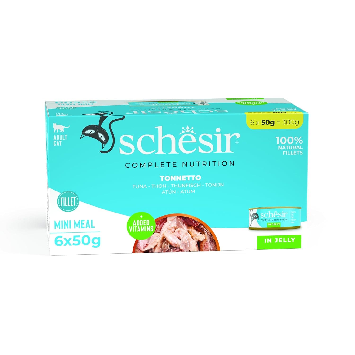 Schesir Cat Multipack Tuna in Jelly 6x50g