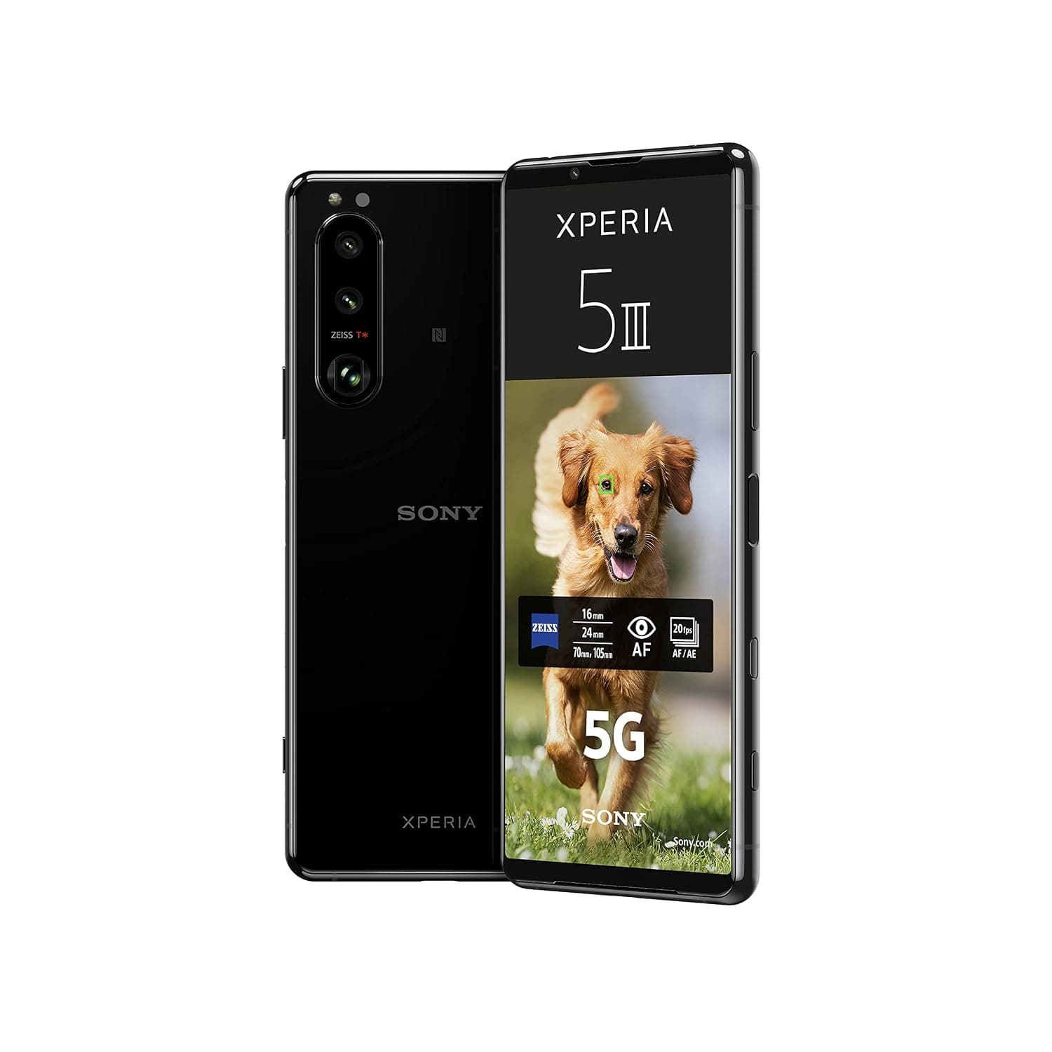 Sony Xperia 5 III Dual-SIM 128GB ROM + 8GB RAM (GSM Only | No CDMA) Factory Unlocked 5G/LTE Smartphone (Black) - International Version