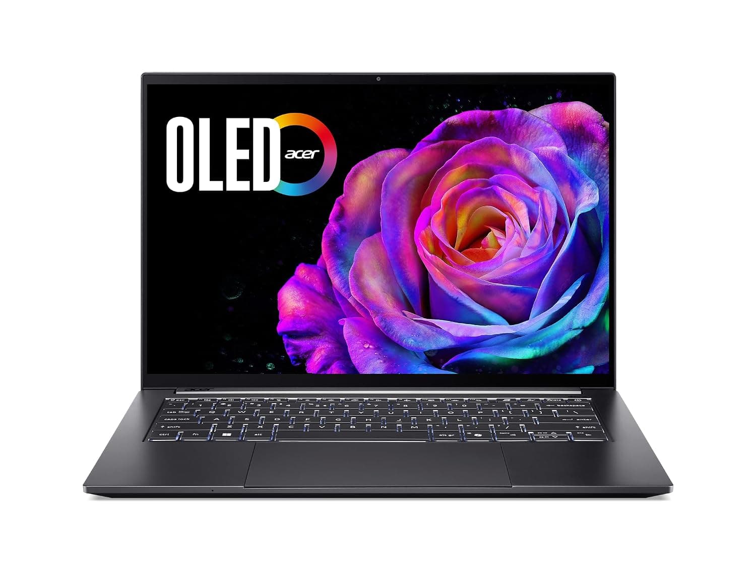 Acer Swift X 14 AI Copilot+ PC | 14.5" 3K OLED Gorilla Glass 120Hz Touch Display | AMD Ryzen AI 7 350 Processor | NVIDIA GeForce RTX 5060 | 32GB LPDDR5X | 1TB SSD | Haptic Touchpad | SFX14-61G-R1HV