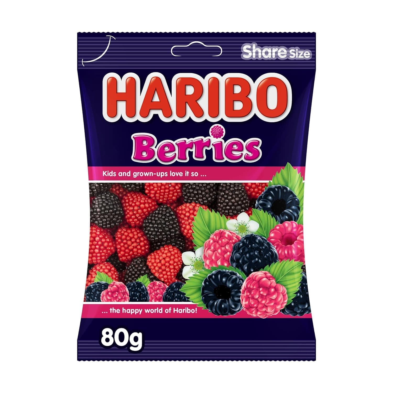 Haribo Berries, 80gm