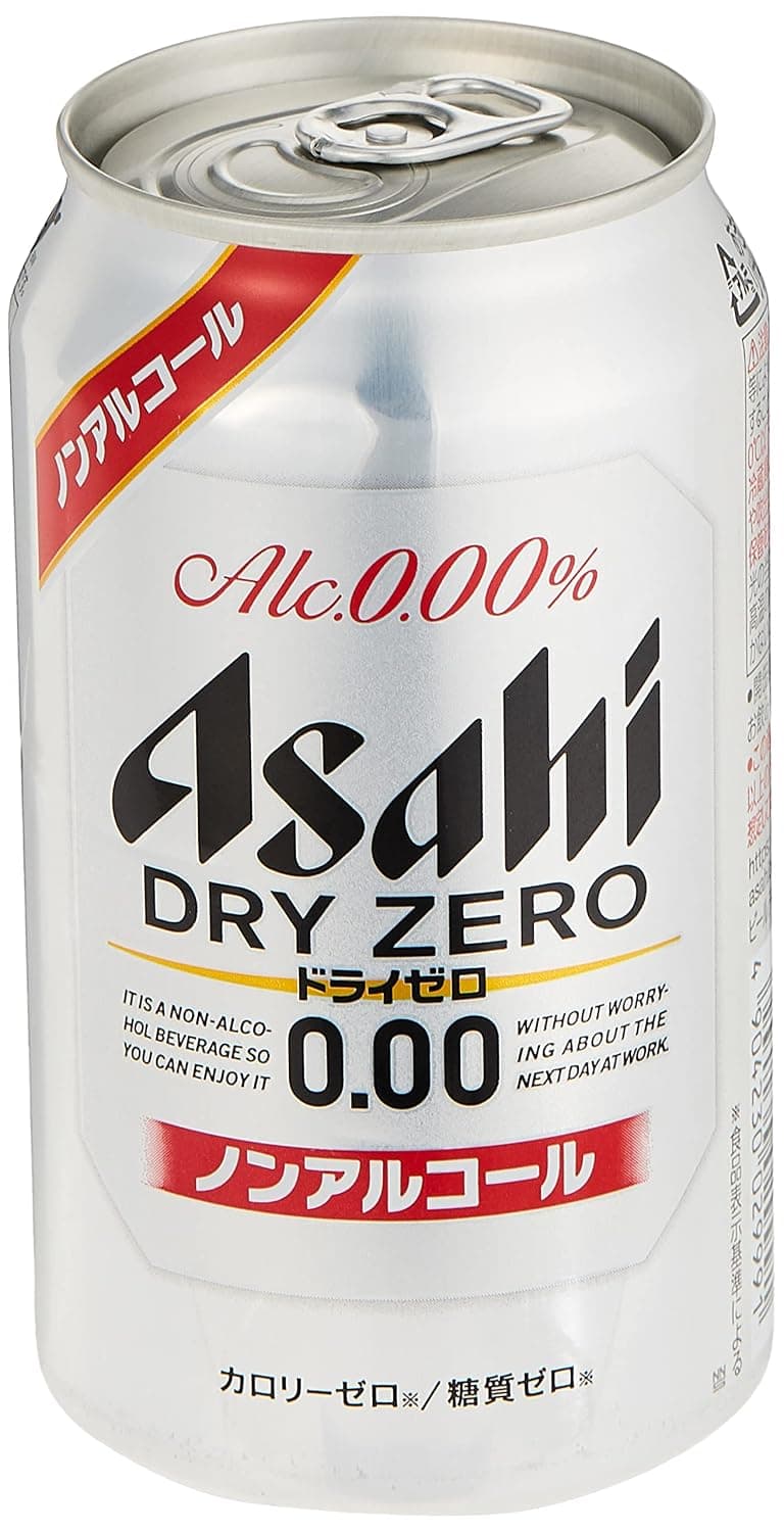 Asahi Beer Dry Zero Can, 350 ml