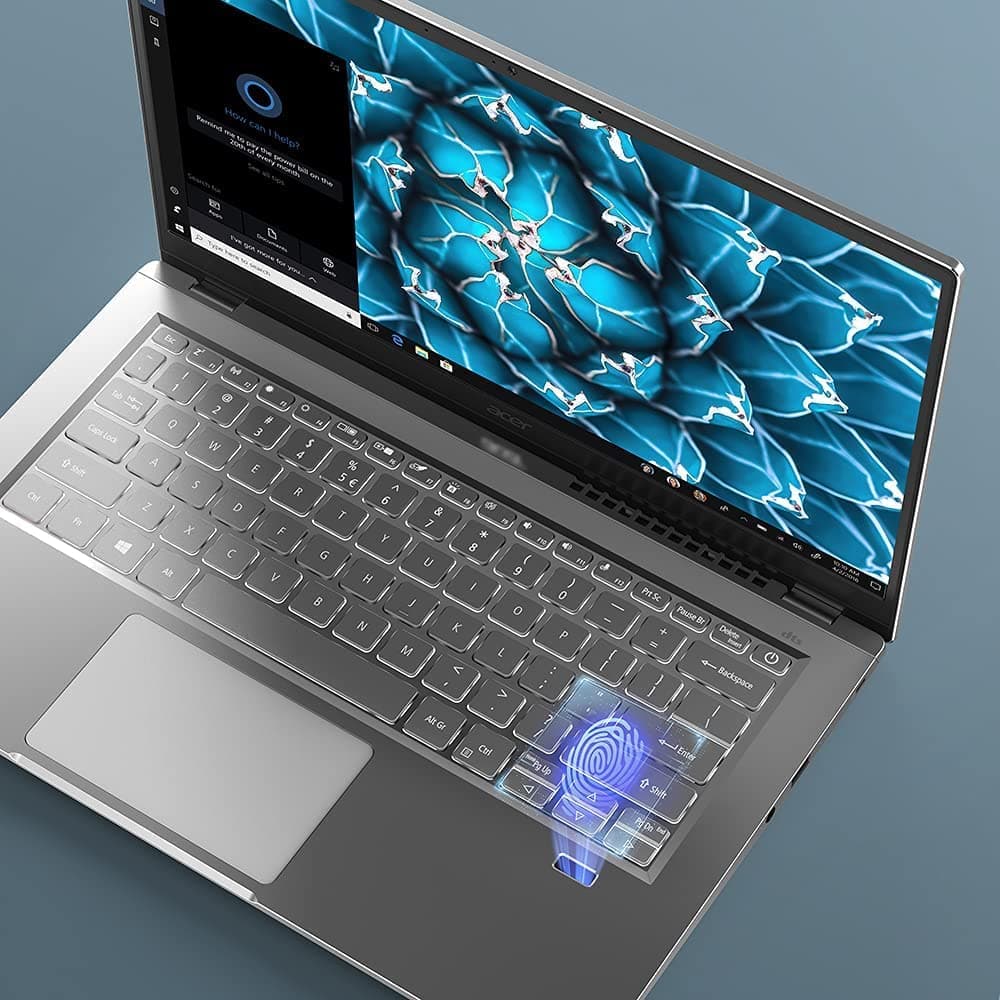 2021 Acer Swift 3 Ultra-Thin Laptop, 14" FHD Display, Intel Evo i7-1165G7, 16 hr Long Battery Life, Intel Iris Xe Graphics, Thunderbolt 4, 8GB RAM, 1TB PCIe SSD, Fingerprint, Webcam, Wi-Fi 6