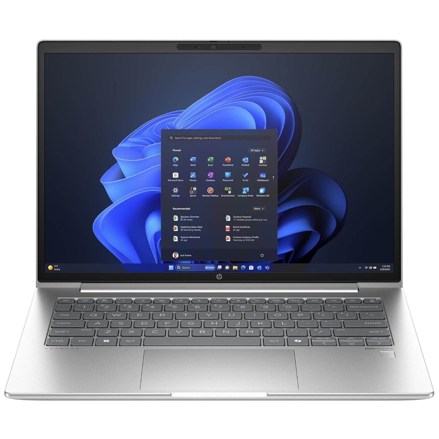 HP ProBook 440 G11 Intel Core Ultra 7 155U 35,56cm 14Zoll WUXGA 16GB 512GB/SSD W11P 1J War (DE)