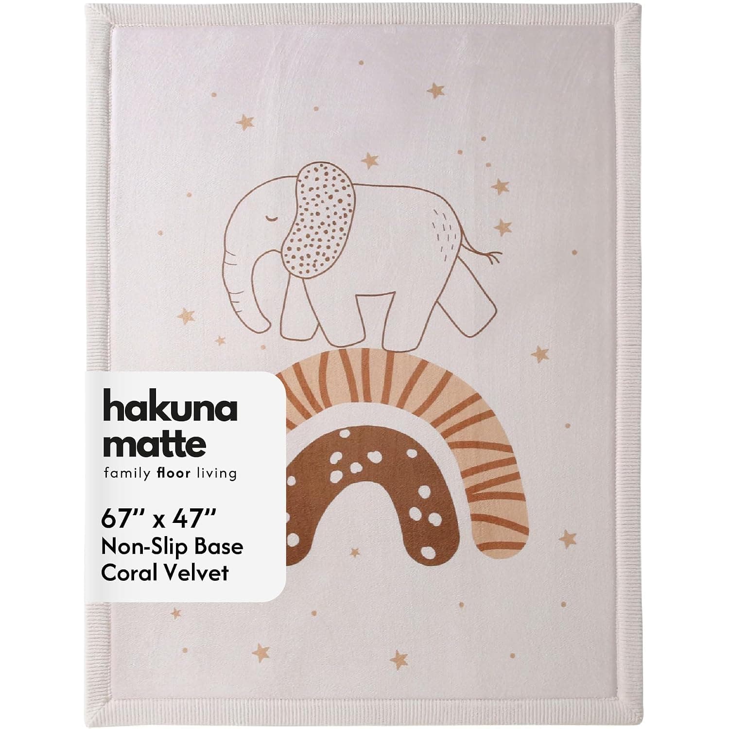 Hakuna Matte Cloud-soft Play Mat Baby 170x120x2.5cm, Tatami Mat