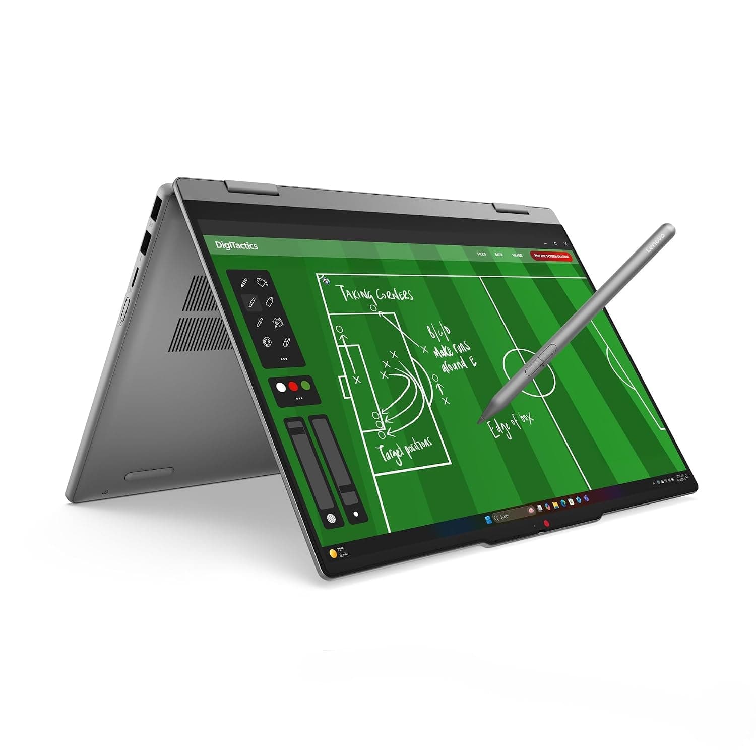 Lenovo IdeaPad 5 2-in-1 14IPH11, Intel Core Ultra 5 322, 8GB RAM, 512GB SSD, Windows 11 Home, Luna Grey