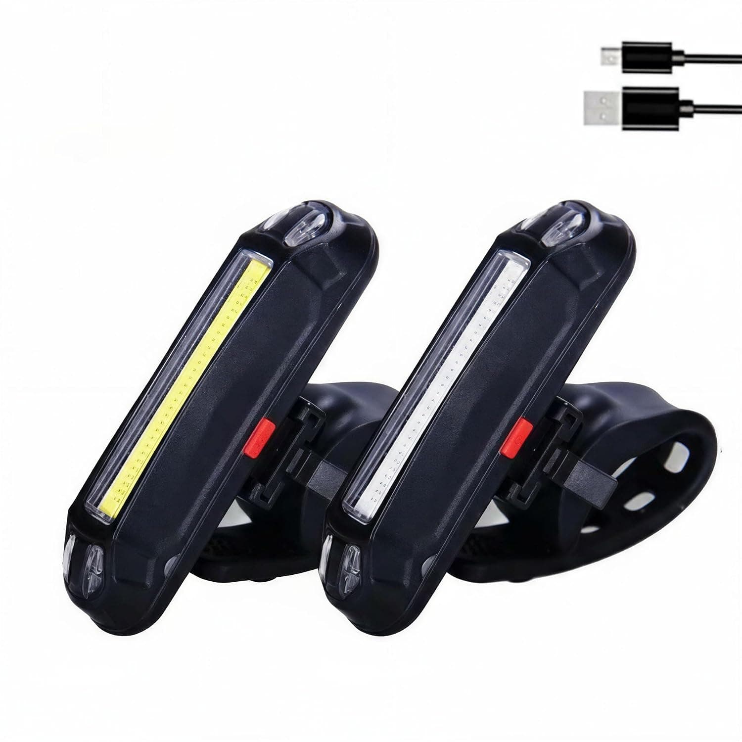 2 Pack Bicycle Rear Tail Light, LED Bicycle Tail Light, Cycling Flashlight, Suitable For Helmets Backpacks And Scooters, Road Bikes Or Mountain Bikes
