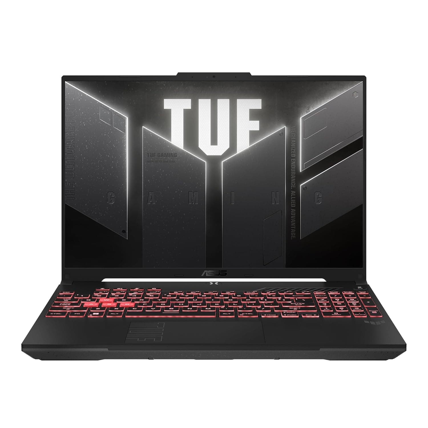 ASUS TUF Gaming A16 Laptop, 16" FHD + 144Hz Display, AMD Ryzen 7 7445HS, 16GB DDR5 RAM, 1TB PCIe 4.0 SSD, NVIDIA GeForce RTX 4050 6GB, 1-Zone RGB English/Arabic Keyboard, Win 11