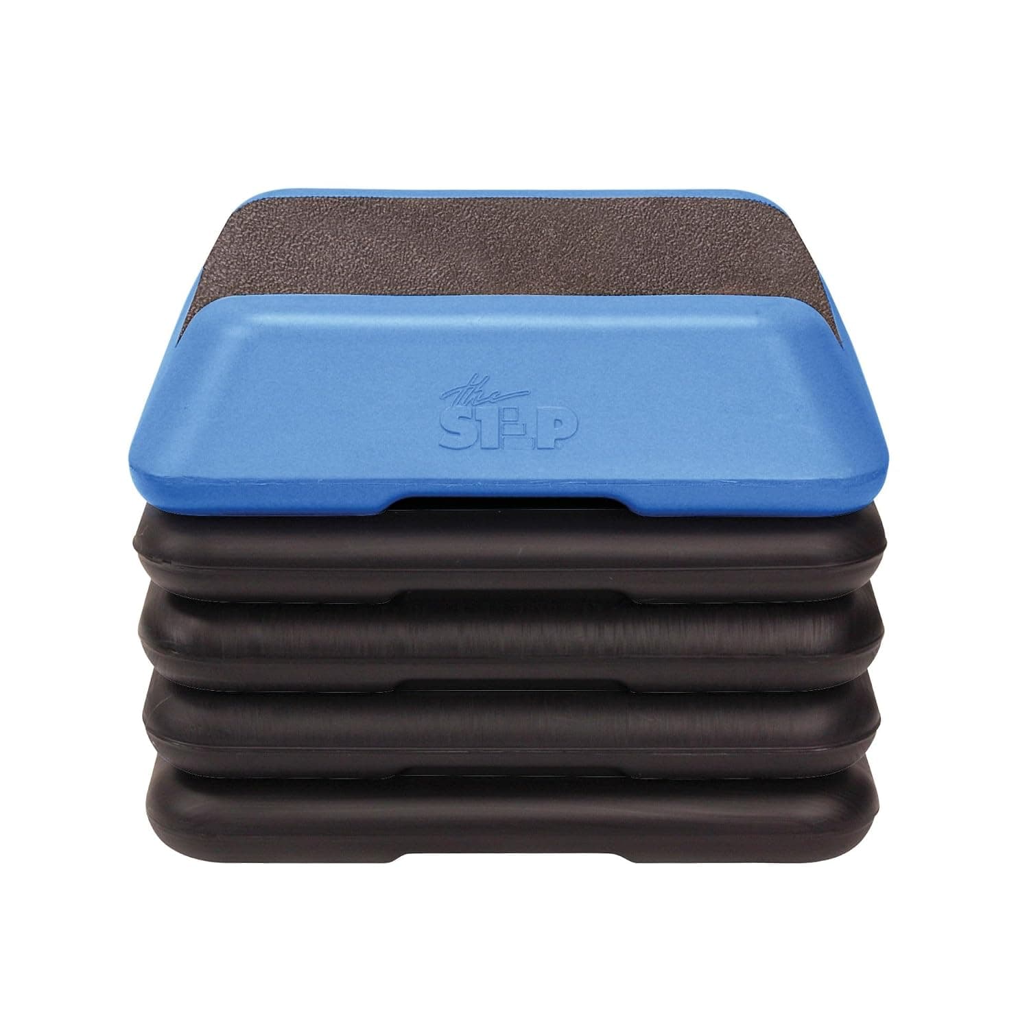 The Step (Made in USA) High Step Aerobic Platform and 4 Black Risers