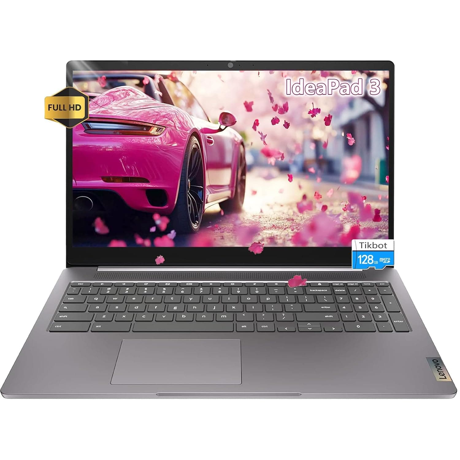 Lenovo IdeaPad 3i Chromebook Laptop 15.6 inch FHD Large Screen - 4GB RAM - 192GB Storage - Google Chromebook Kids School Student - HDMI - 2026 -Wi-Fi 6 - Long Battery Life