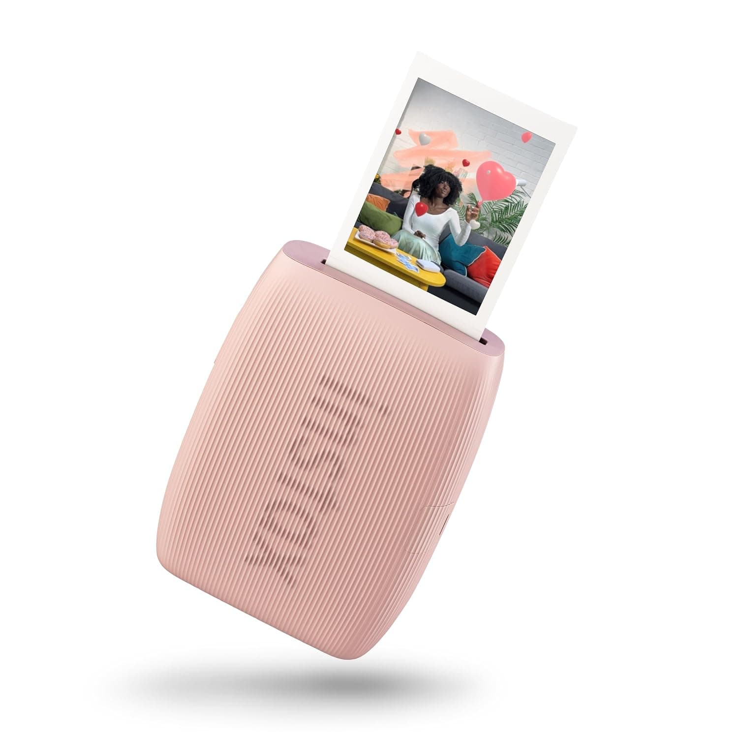 Fujifilm instax Mini Link 3 Smartphone Printer – Rose Pink (KSA Version, 2-Year Warranty) – Printer Only | High Speed Printing, Integrated 3D AR Effects, Click to Collage Mode, Image Size 62 x 46 mm