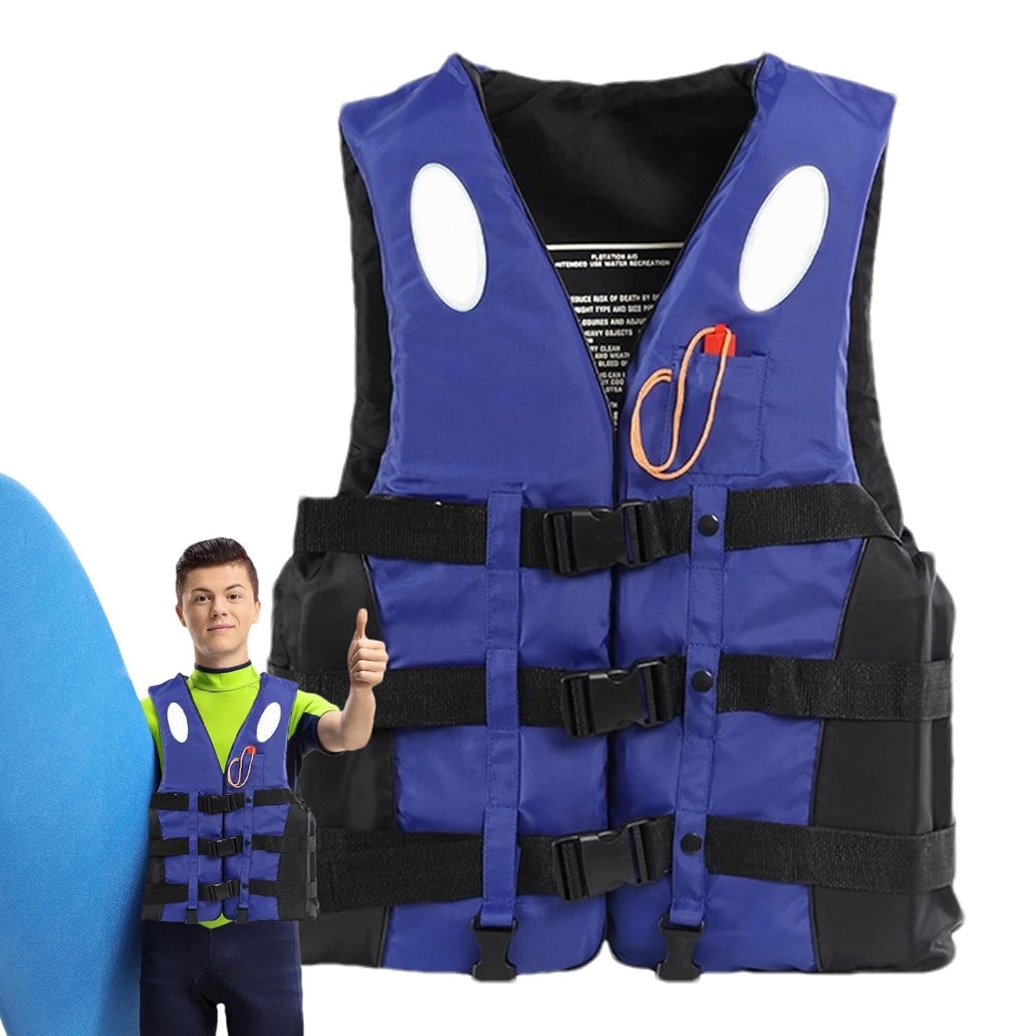 Life Vest Buoyancy Float Jacket Adjustable Safety Strap | Adjustable Adjustable Safety Strap for Water Sports, Surfing, Boating, Fishing, Swimming, Snorkeling, Kayaking, Paddling,