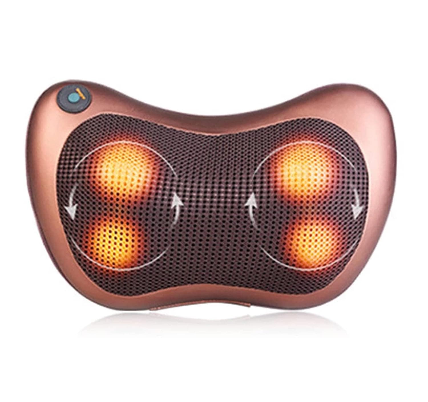 Back Massager with Heat, Shiatsu Back and Neck Massager with Deep Tissue Kneading, Electric Back Massage Pillow for Back, Neck, Shoulders, Legs, Foot, Body Muscle Pain Relief, Use at Home, Car, Office