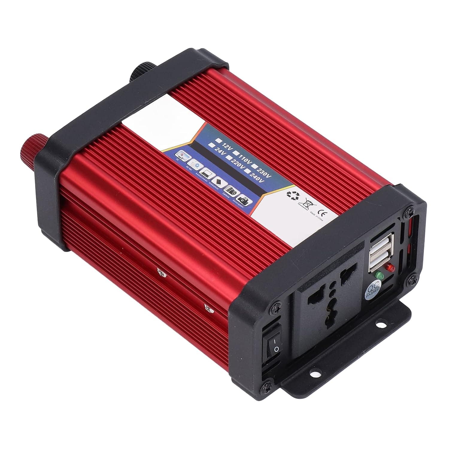 Car Inverter Modified Sine Vehicle Power USB Charger Converter Adapter 1000W for Automobile Camping (12V to 220V)