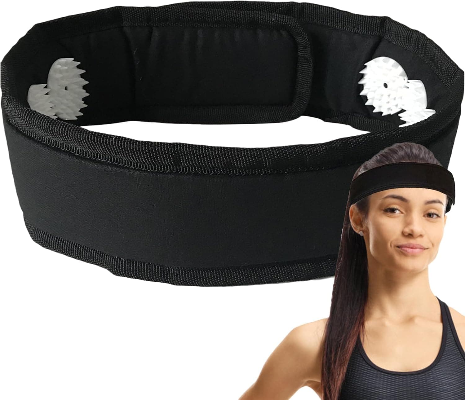 Head Massage - Facial Skin Lift Chin Up Wrap,Comfortable Adjustable Portable Headband for Men Home Women Relaxation Recovery Workplace Travel (1 PCS)