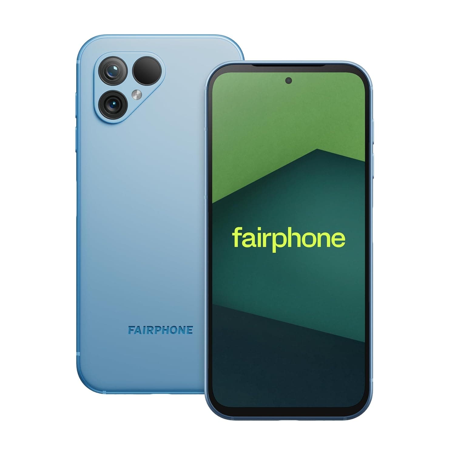 Fairphone 5 Dual-SIM 256GB ROM + 8GB RAM (Only GSM | No CDMA) Factory Unlocked 5G Smartphone (Sky Blue) - International Version