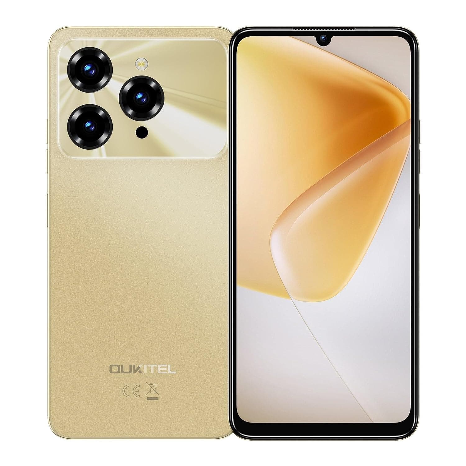 C6 Dual SIM 8GB + 16GB Extended RAM 256GB 5G LTE Smartphone Middle East Version, 6.88 inch Screen Size, Golden