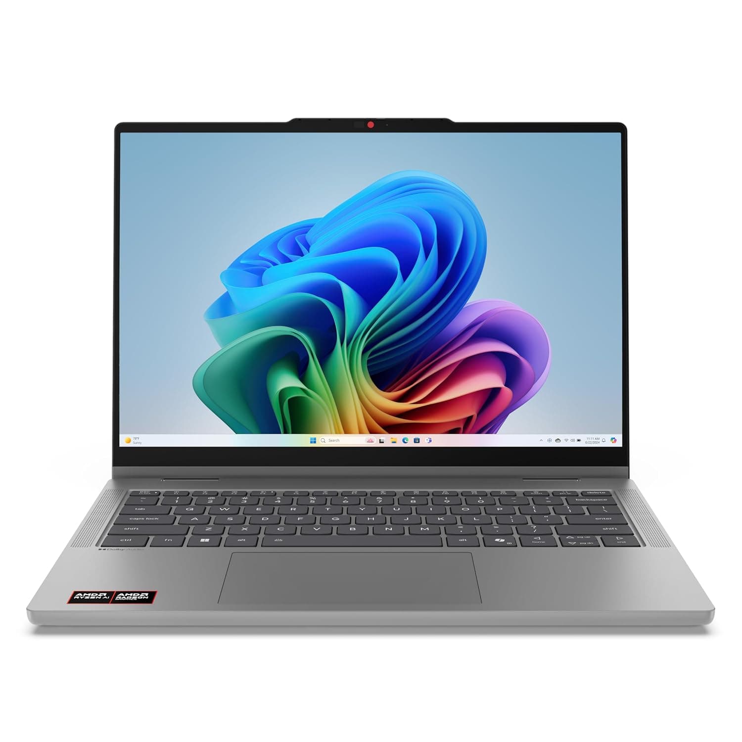 Lenovo IdeaPad 5a 2-in-1-2026 - 14" WUXGA IPS Touchscreen Display - 16GB Memory - 512GB Storage - Ryzen AI 5 430 - Luna Grey