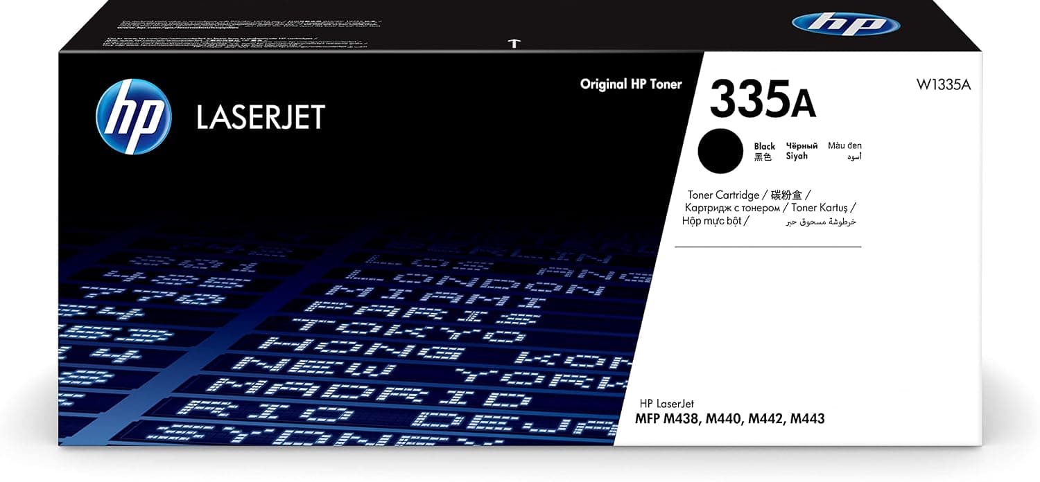 HP 335A Original LaserJet Toner Cartridge, Black