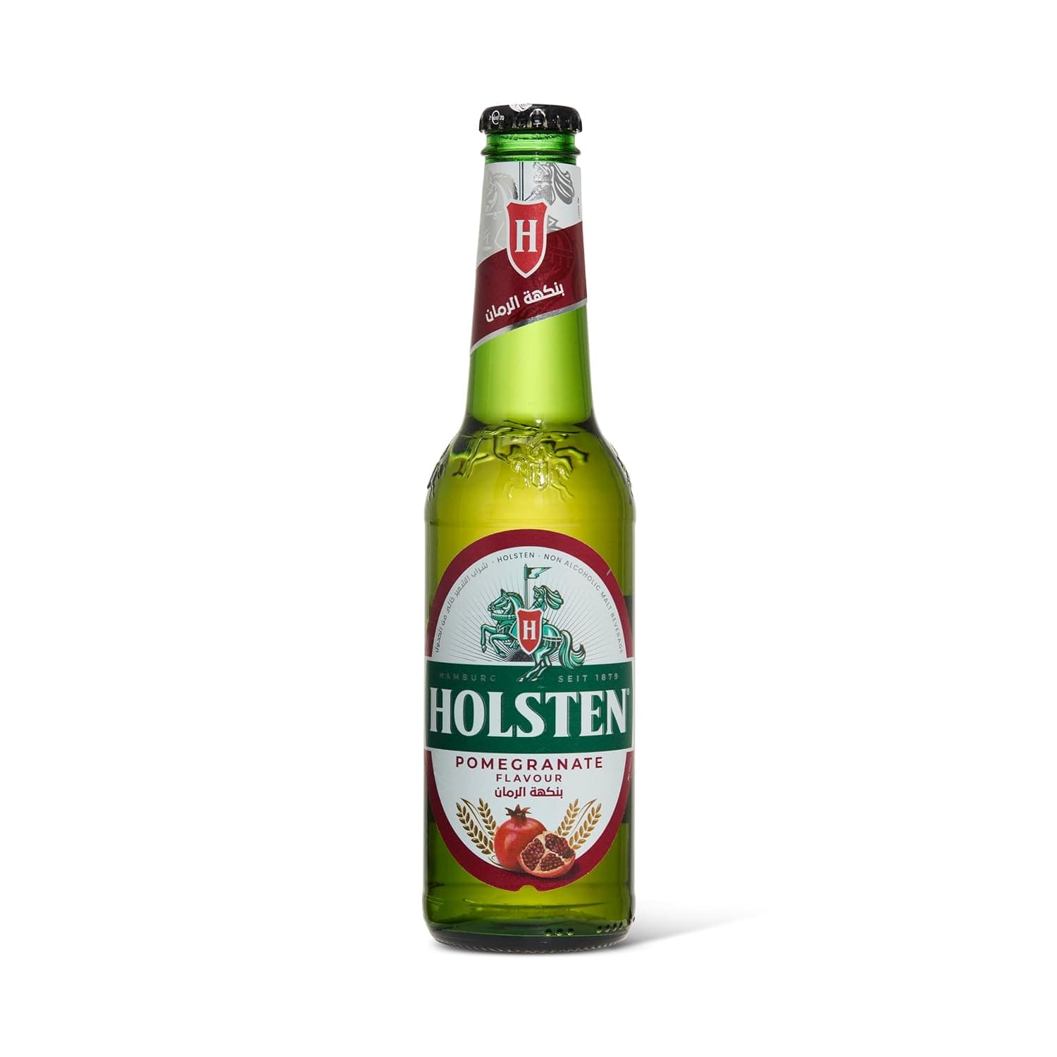 Holsten Pomegranate Non-Alcoholic Malt Beverage - 330 ml, Pack of 1