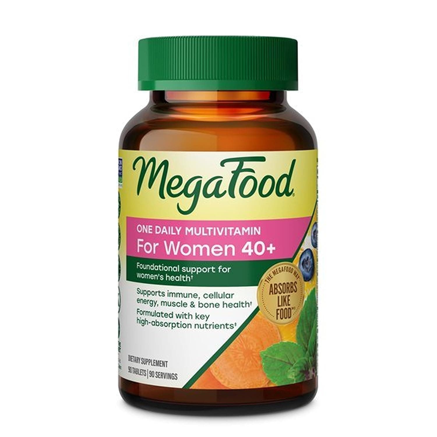 MegaFood, Women Over 40 One Daily, 90 Tablets