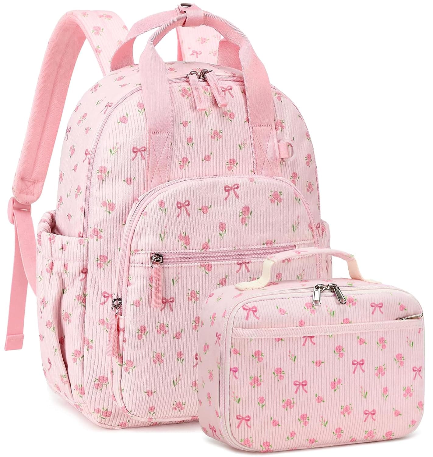 Bluboon School Backpack for Boys Teens Bookbag Travel Daypack Kids Girls Lunch Bag Pencil Case
