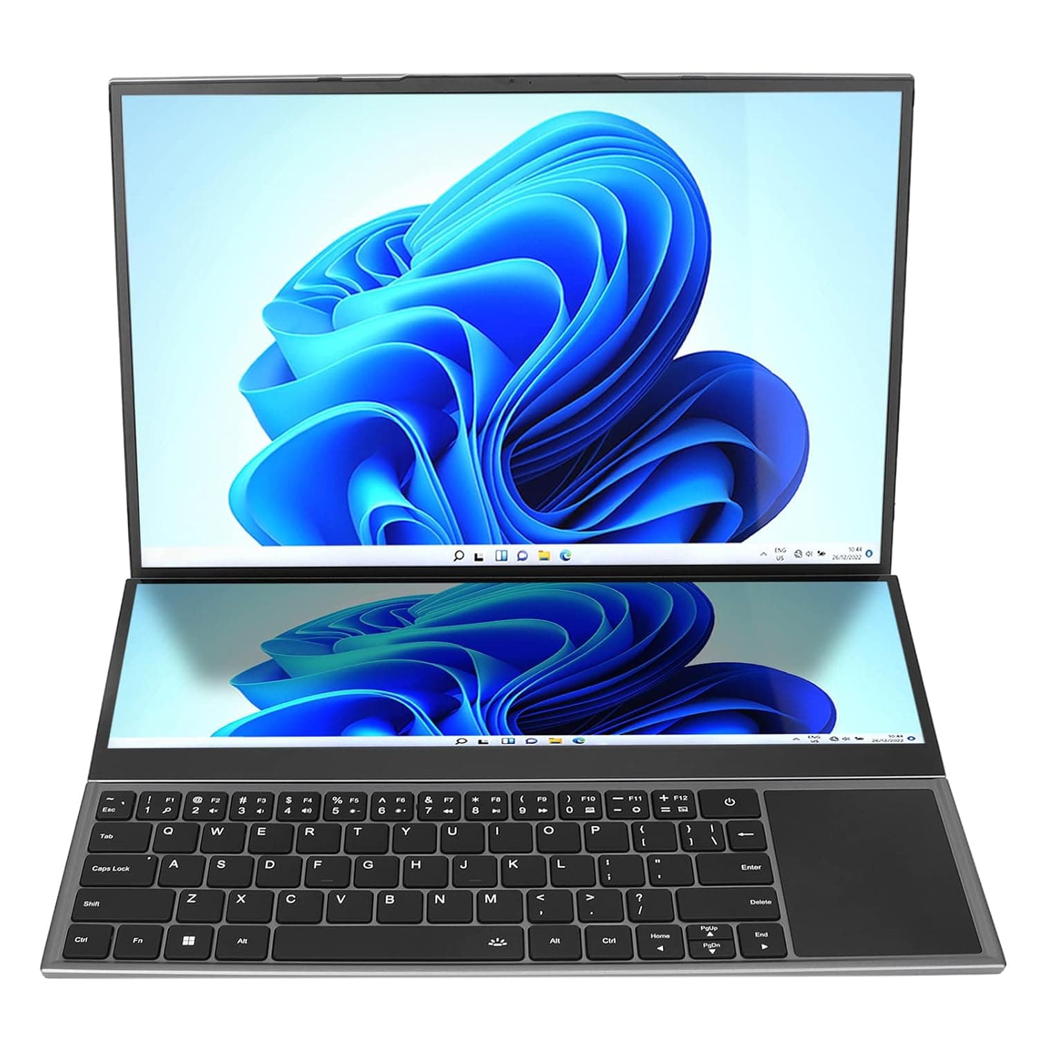 16in Dual Screen Laptop, Bluetooth4.2 Computer Laptop 8G 512G 1920x1200 HD 100-240V for Windows 11 for Reading(#3)