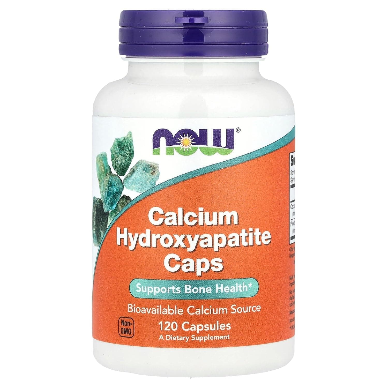 NOW Foods, Calcium Hydroxyapatite Caps, 120 Capsules